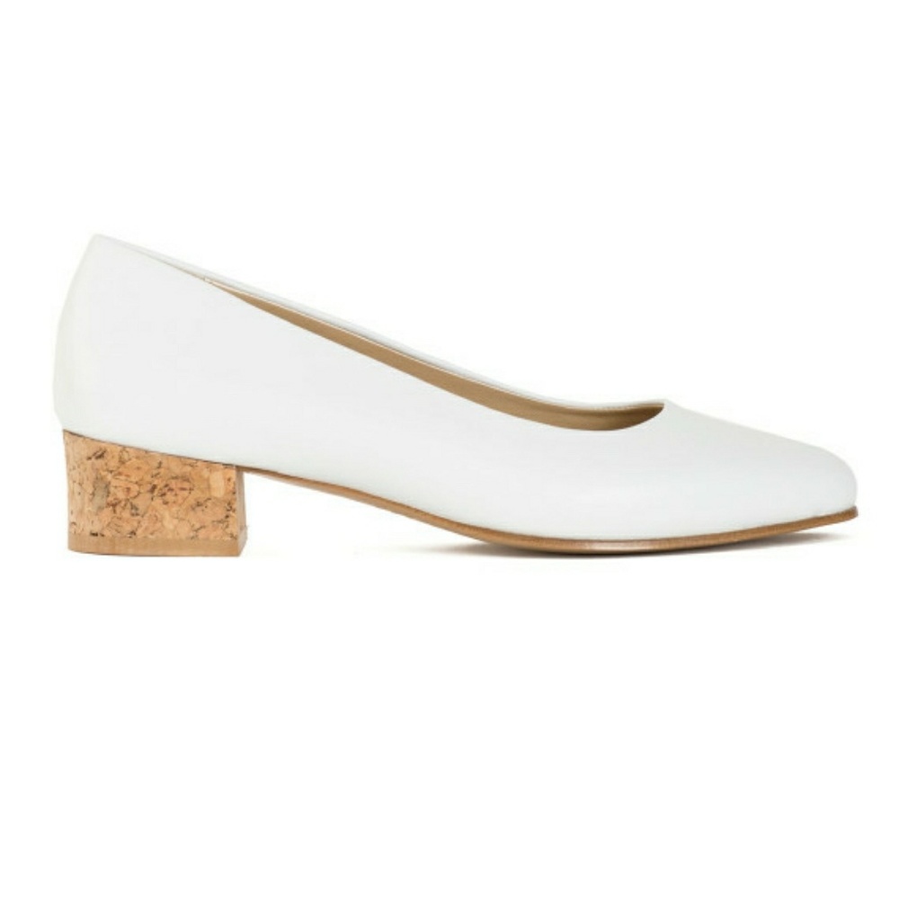 Anne Thomas Michele Pump White 6